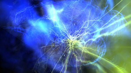 Digital Illustration of a mystic Sceneの写真素材