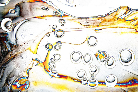 Light Graphics: Microphoto of translucent structuresの写真素材