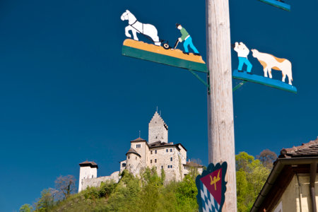 Kipfenberg in the Altmuehltal in Germanyのeditorial素材