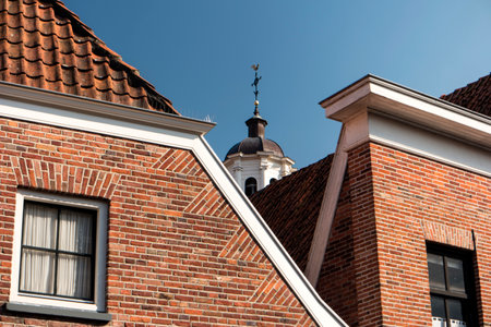 OOTMARSUM, NETHERLANDS - JULY 31, 2018: Ootmarsum is a town in the Dutch province of Overijssel. It...
