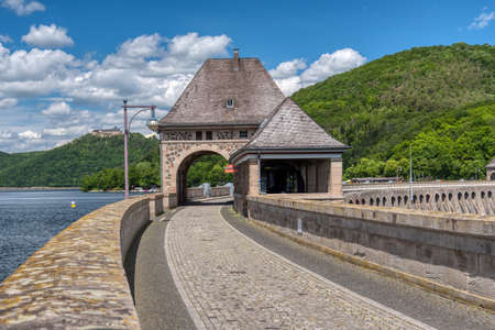 At the Edersee in Germany- Kellerwald-Edersee National Parkの写真素材
