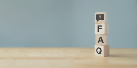 FAQ - Frequently asked questions concept. Collection of frequently asked questions on any topic and answers. FAQ in websites, social networks, business. Marketing and customer service.の写真素材