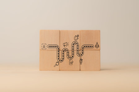 Customer journey, marketing and customer behavior analysis concept. Understanding the customer...