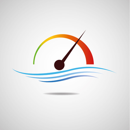 tachometer icon のイラスト素材