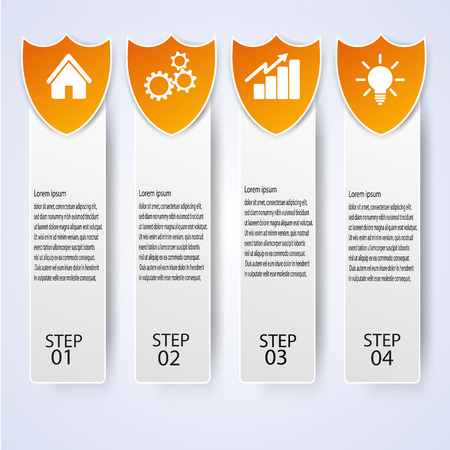 Business Infographic style Vector illustrationのイラスト素材