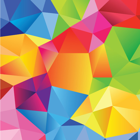 Geometric Colorful Background Vectorのイラスト素材