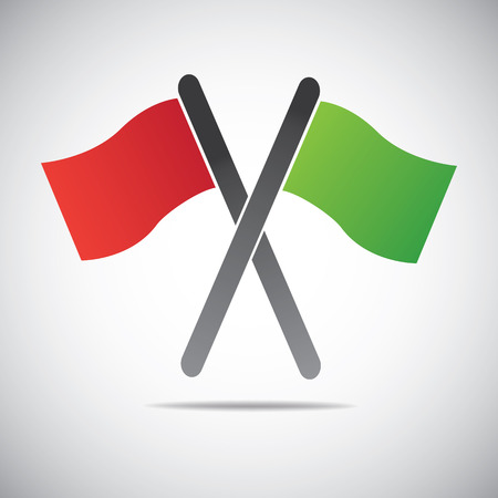 Checkered Flagsのイラスト素材