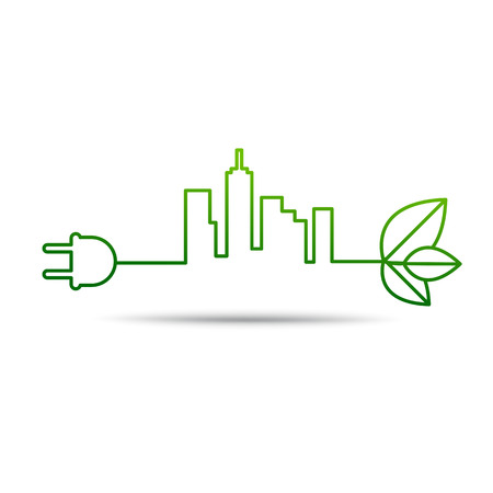 Ecology concept. save worldのイラスト素材