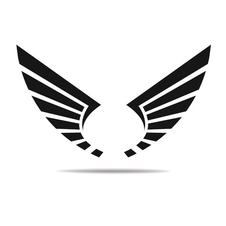 Wings icon vectorのイラスト素材