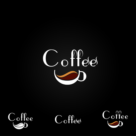 Coffee Logo design vector template.のイラスト素材