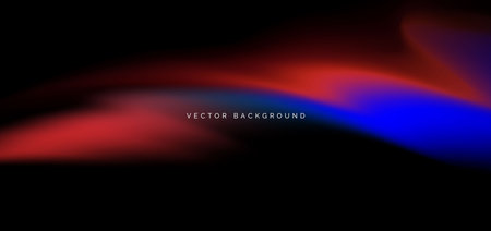 Red and blue gradient on dark background. You use can banner, brochre, presentation. Vector illustrationのイラスト素材