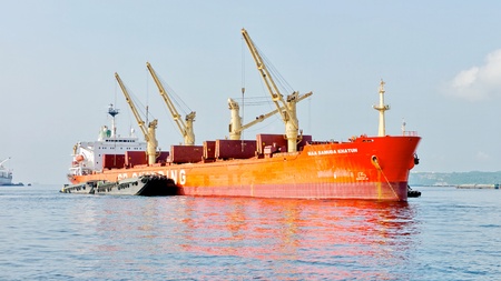 Cargo shipのeditorial素材