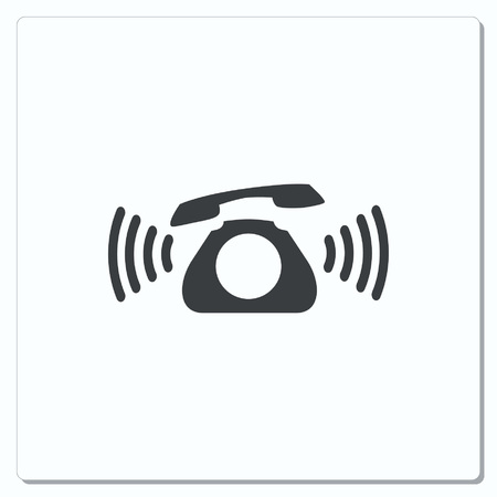 The handset, phone icon , vector illustration.のイラスト素材