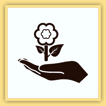 Throw away the trash icon, recycle icon. Flat Vector illustrationのイラスト素材