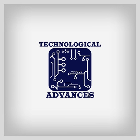 Technology innovation icon. Vector illustration.のイラスト素材