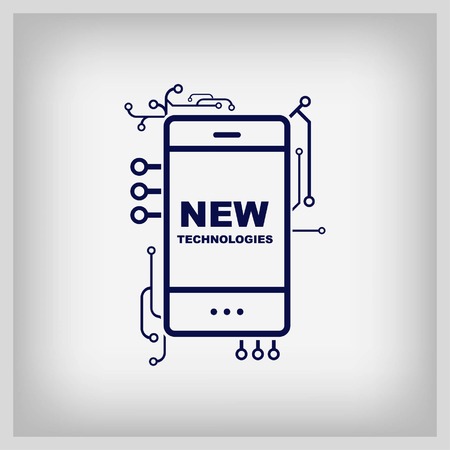 Technology innovation icon. Vector illustration.のイラスト素材