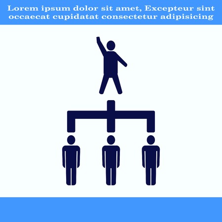 Group of people icon, Friends icon,  vector illustrationのイラスト素材