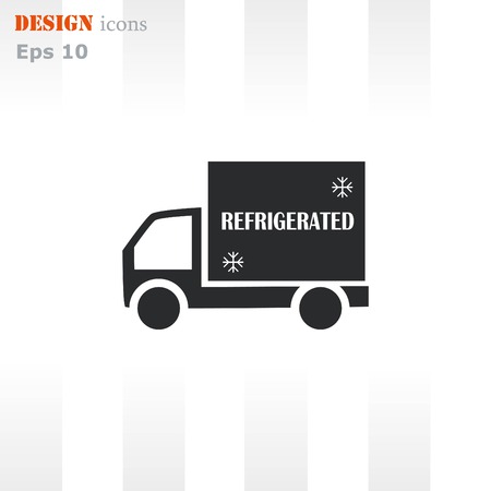 Delivery sign icon, vector illustration.のイラスト素材