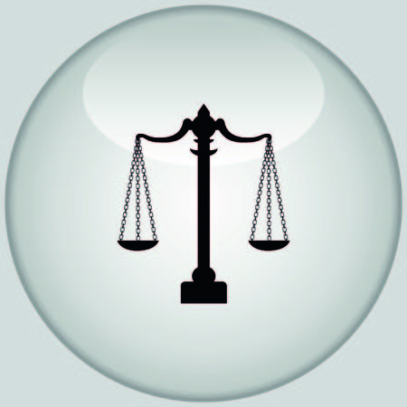 Scales icon, vector illustrationのイラスト素材