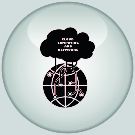 Technology innovation icon. Cloud technology, vector illustration.のイラスト素材