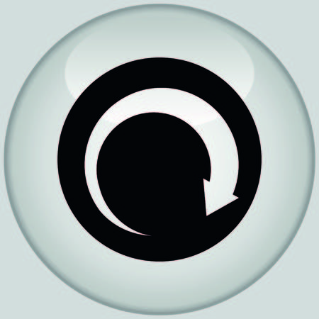 Arrow indicates the direction  icon, vector illustrationのイラスト素材