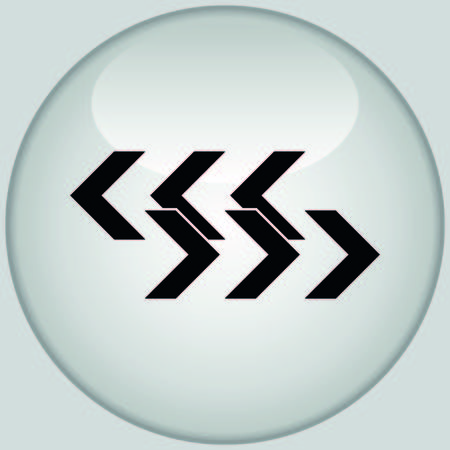 Arrow indicates the direction  icon, vector illustrationのイラスト素材