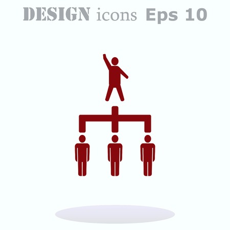 Group of people icon, Friends icon,  vector illustrationのイラスト素材