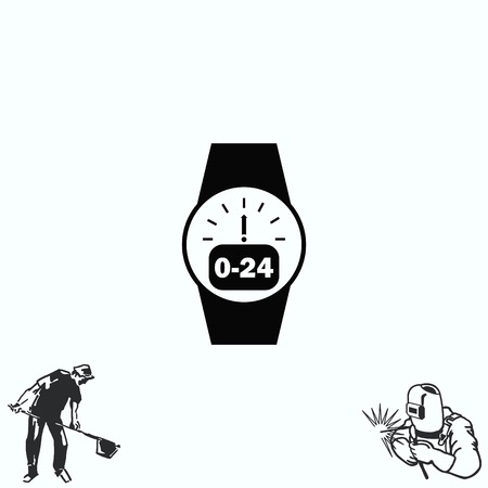 Clock Icon, illustrationのイラスト素材