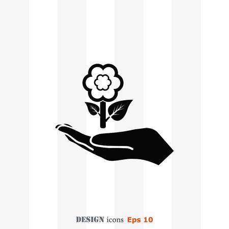 Throw away the trash icon, recycle iconのイラスト素材