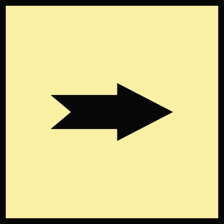 Arrow indicates the direction  icon, vector illustrationのイラスト素材