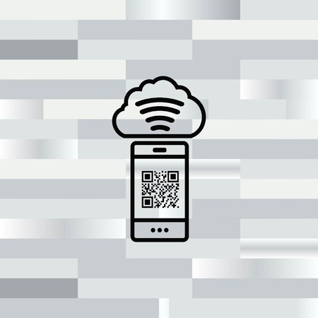 Technology innovation icon. Cloud technology, vector illustration.