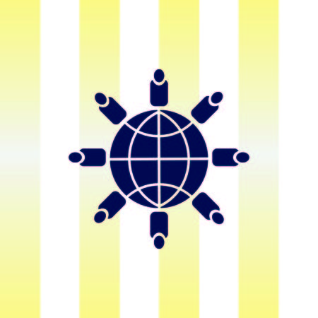 Group of people icon, Friends icon,  vector illustrationのイラスト素材