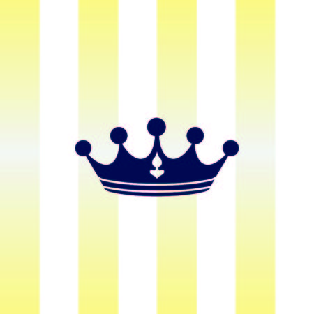 Crown icon. Finance Icon, vector illustration. Flat design style.のイラスト素材