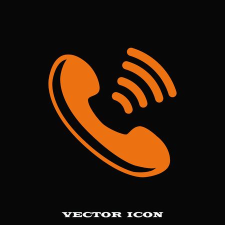 The handset, phone icon , vector illustration.のイラスト素材