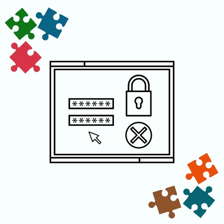 user settincs iconのイラスト素材