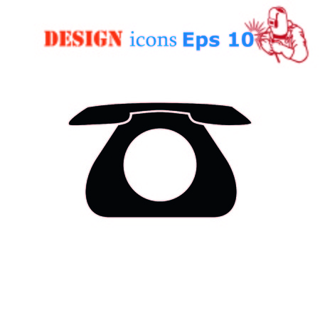 The handset, phone icon , vector illustration.のイラスト素材
