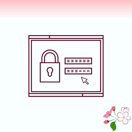 user settings iconのイラスト素材