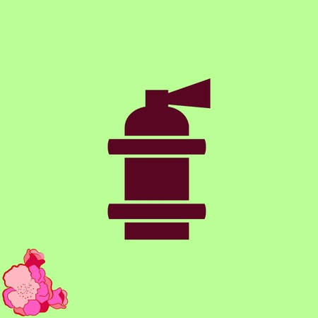 Fire extinguisher icon.のイラスト素材