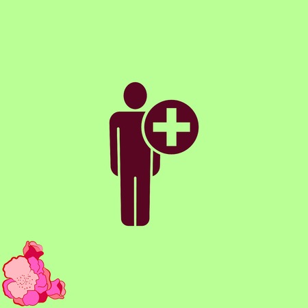 Group of people icon, Friends icon,  vector illustrationのイラスト素材