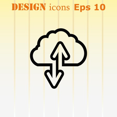 Technology innovation icon. Circuit board, microchip icon. Vector illustration.のイラスト素材