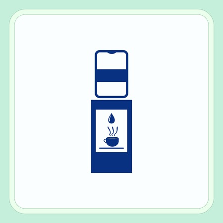 Water Cooler icon, vector illustration.のイラスト素材