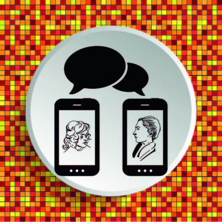 The handset, phone icon , vector illustration.のイラスト素材