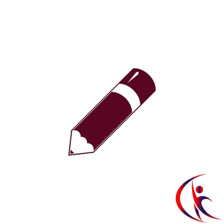 Pencil icon, vector illustrationのイラスト素材