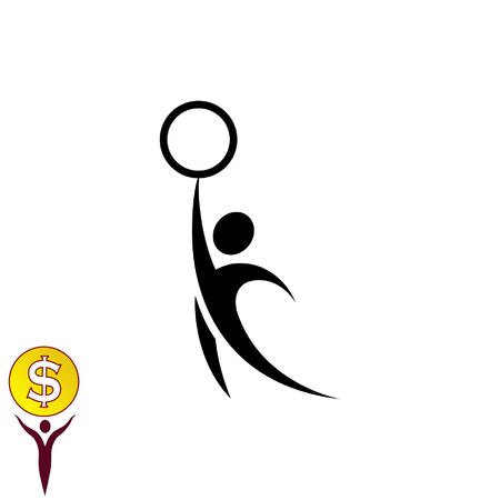 Sport icon , vector illustration. Flat design styleのイラスト素材