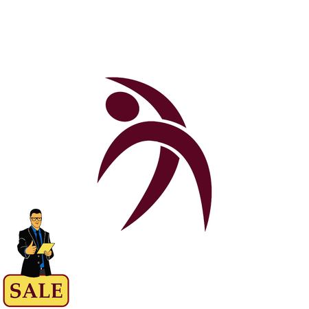 Sport icon , vector illustration. Flat design styleのイラスト素材