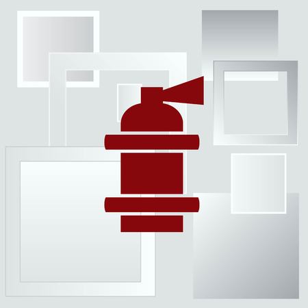 Fire extinguisher icon.のイラスト素材