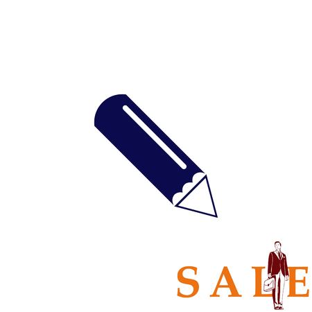Pencil icon, vector illustrationのイラスト素材