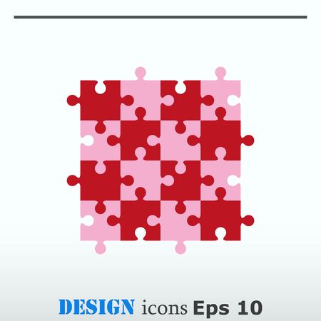 Puzzle, vector illustration.のイラスト素材