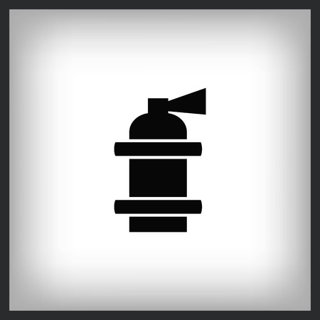 Fire extinguisher icon.のイラスト素材
