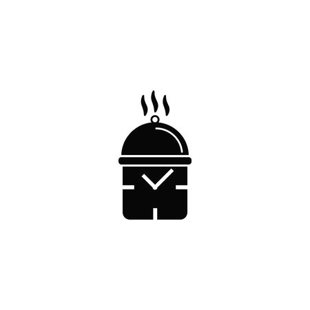 Order food online icon. delivery serviceのイラスト素材